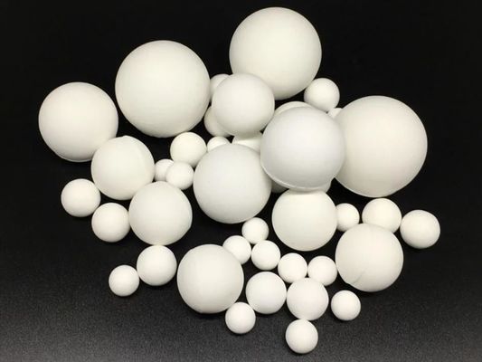 高い純度の酸化アルミニウムの球10のMmのアルミナ粉砕媒体の球陶磁器球